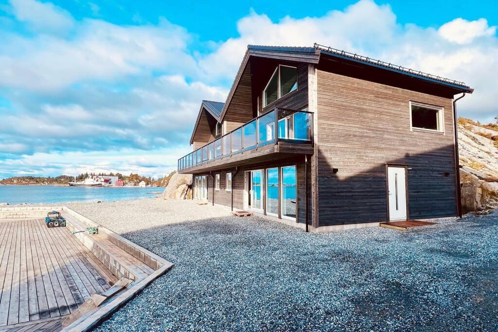 Eksklusiv Rorbu - Havblikk 1 - Batutleie Villa Bekkjarvik Exterior photo